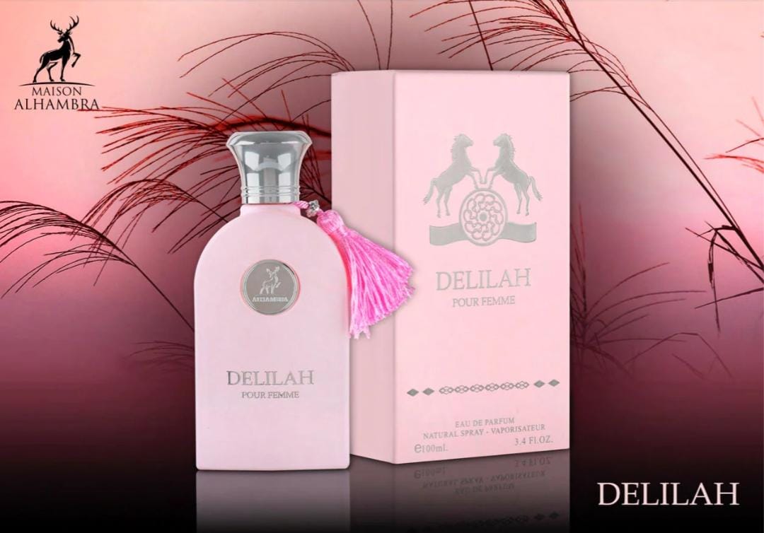DELILAH EDP 100ML FOR WOMEN BY MAISON ALHAMBRA