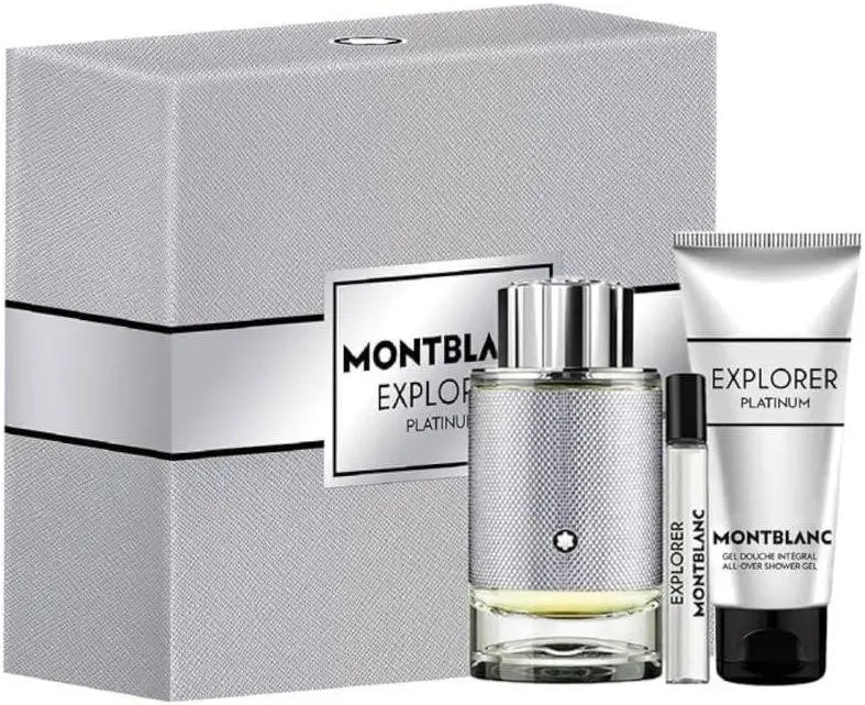 EXPLORER PLATINUM EDP 100ML 3-PIECES GIFT SET BY MONTBLANC