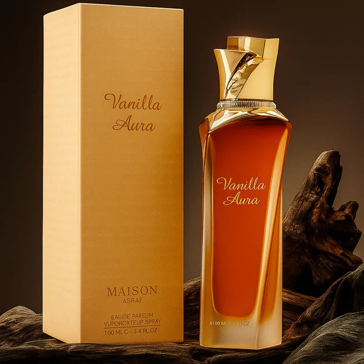 VANILLA AURA EDP 100ML UNISEX BY MAISON ASRAR