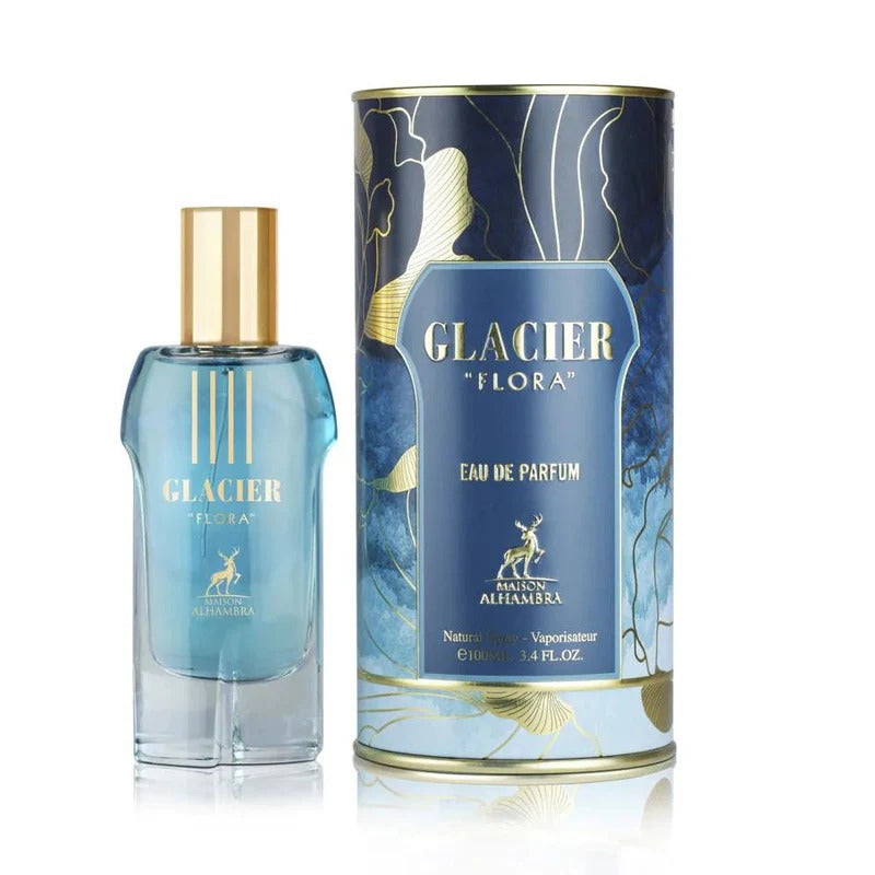 GLACIER FLORA EDP 100ML FOR MEN BY MAISON ALHAMBRA
