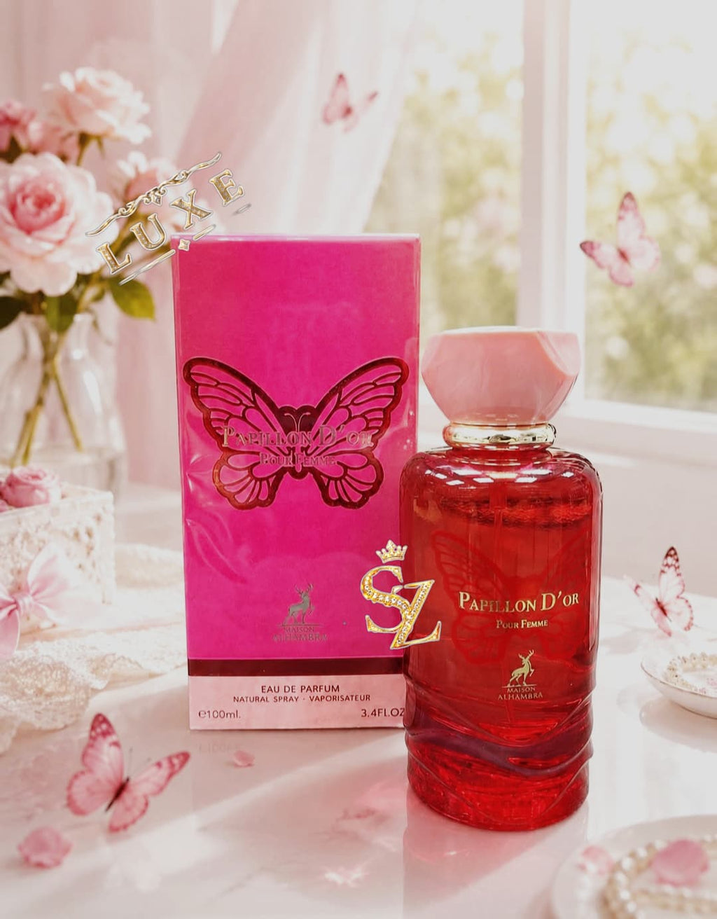 PAPILLON D'OR EDP 100ML FOR WOMEN BY MAISON ALHAMBRA
