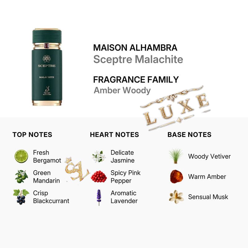 SPECTRE MALACHITE EDP 100ML UNISEX BY MAISON ALHAMBRA