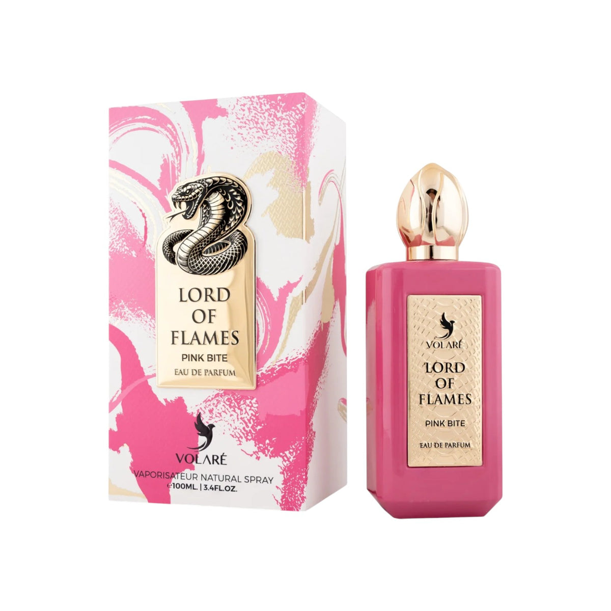 LORD OF FLAMES PINK BITE EDP 100ML UNISEX BY VOLARE