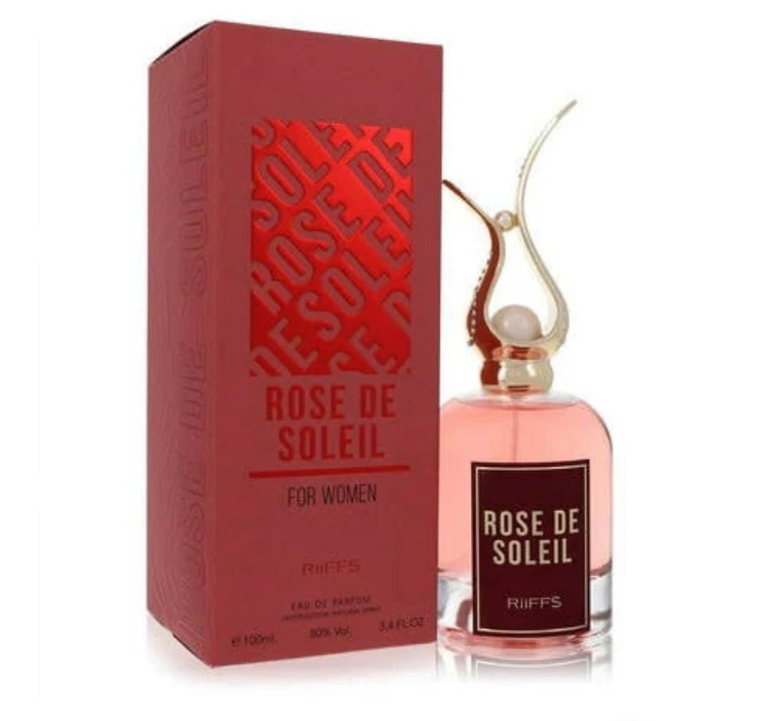 ROSE DE SOLEIL EDP 100ML FOR WOMEN BY RIIFFS