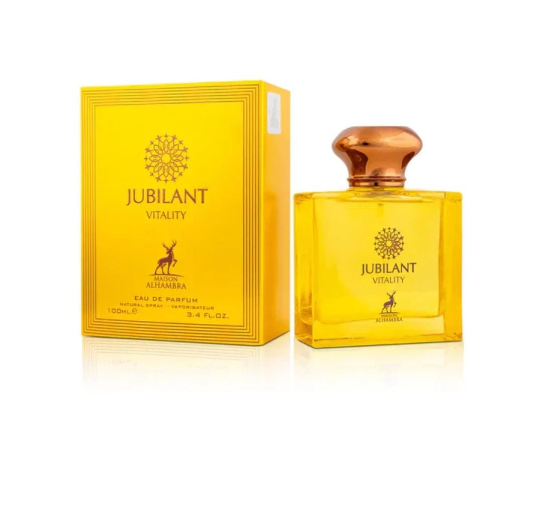 JUBILANT VITALITY EDP 100ML FOR MEN BY MAISON ALHAMBRA