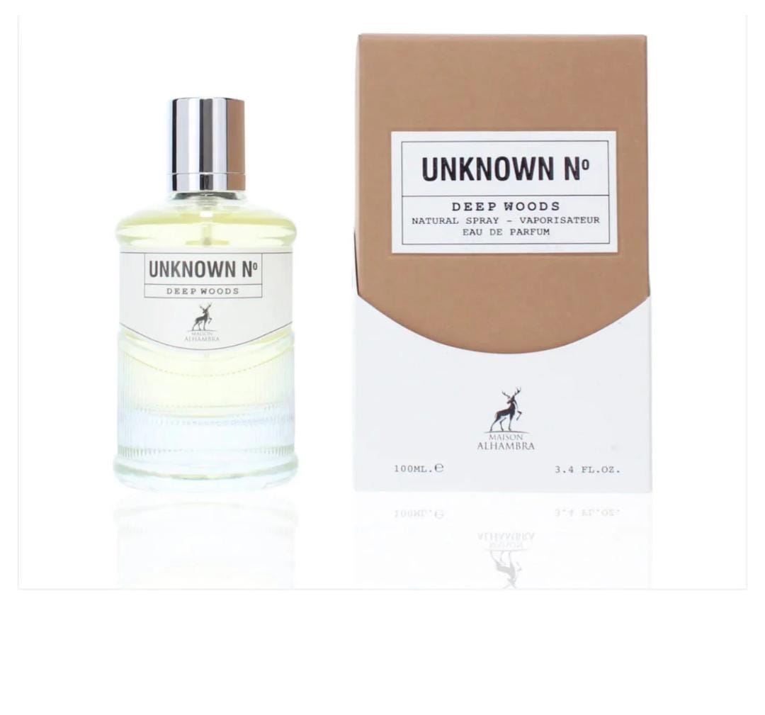 UNKNOWN NO DEEP WOODS EDP 100ML FOR MEN MAISON ALHAMBRA