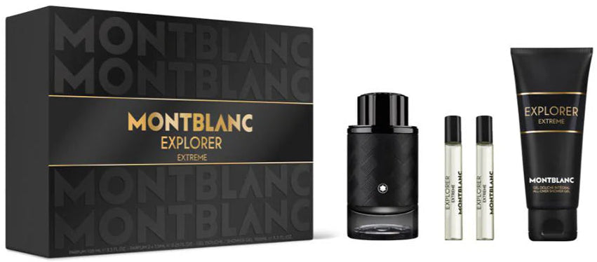 EXPLORER EXTREME PARFUM 3.4FL.OZ 4-PIRCES GIFT SET BY MONTBLANC