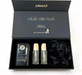 CLUB DE NUIT INTENSE PARFUM  COLLECTOR PRIDE TRAVEL BUDDY SET FOR MEN BY ARMAF