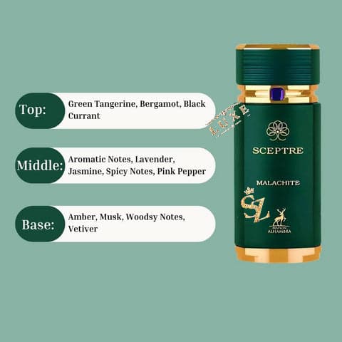 SPECTRE MALACHITE EDP 100ML UNISEX BY MAISON ALHAMBRA
