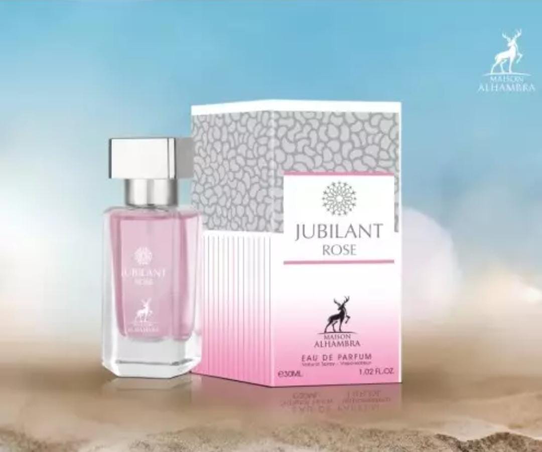 JUBILANT ROSE EDP 100ML FOR WOMEN BY MAISON ALHAMBRA