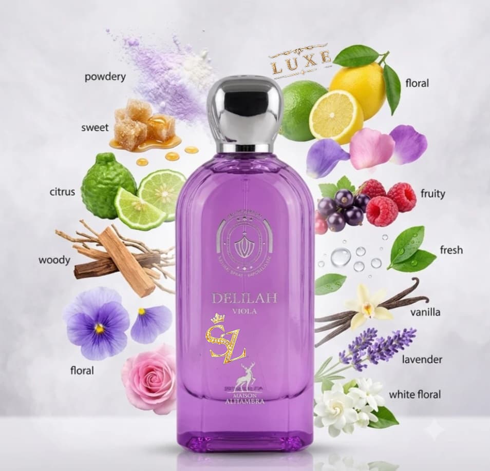 DELILAH VIOLA EDP 100ML FOR WOMEN BY MAISON ALHAMBRA