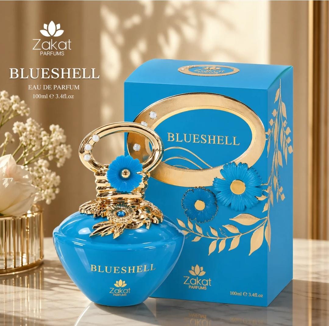 FLOWER BLUESHELL EDP 100ML UNISEX BY ZAKAT